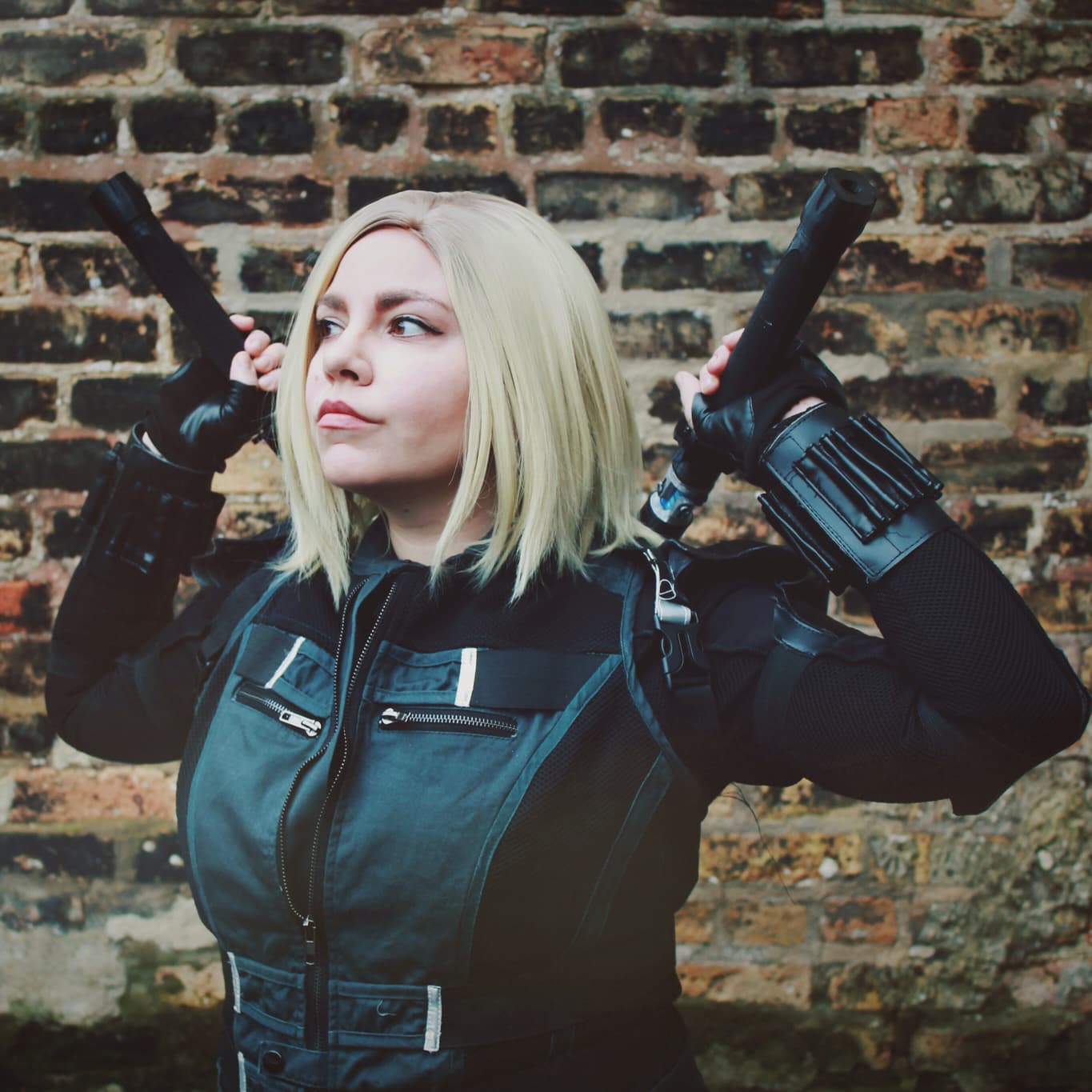 Stephanie Crets AKA Stephanie Plus Verb as Black Widow