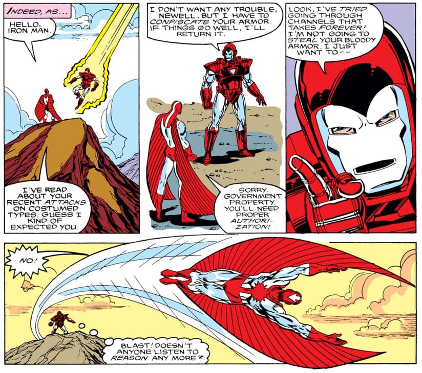 Stingray and Iron Man