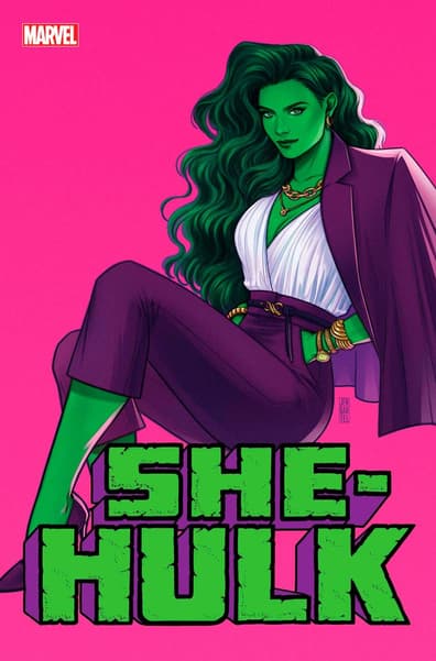 SHE-HULK (2022) #2 cover art by Jen Bartel