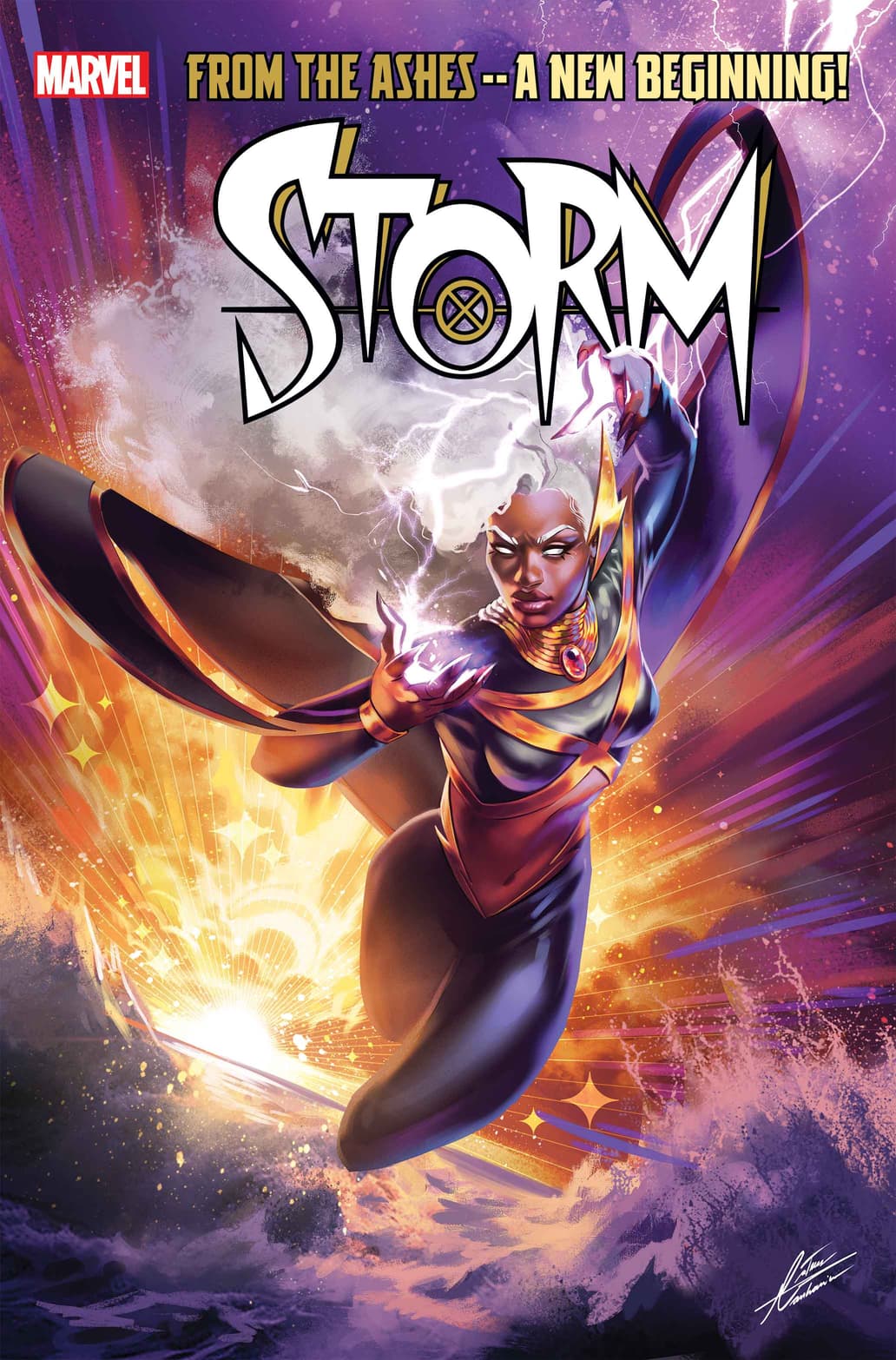 STORM #1 cover by Mateus Manhanini