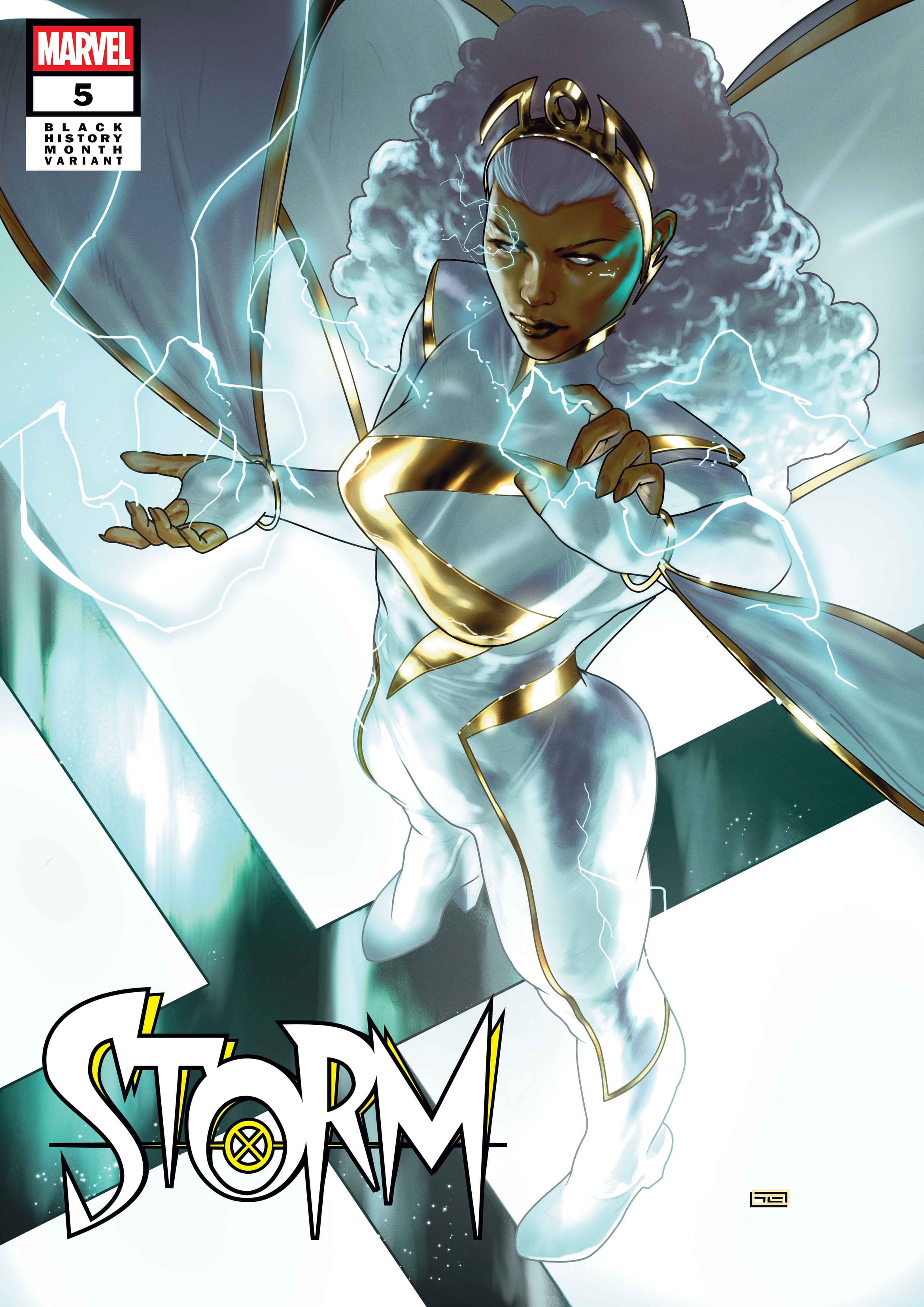 STORM #5 Black History Month Variant Cover by Taurin Clarke
