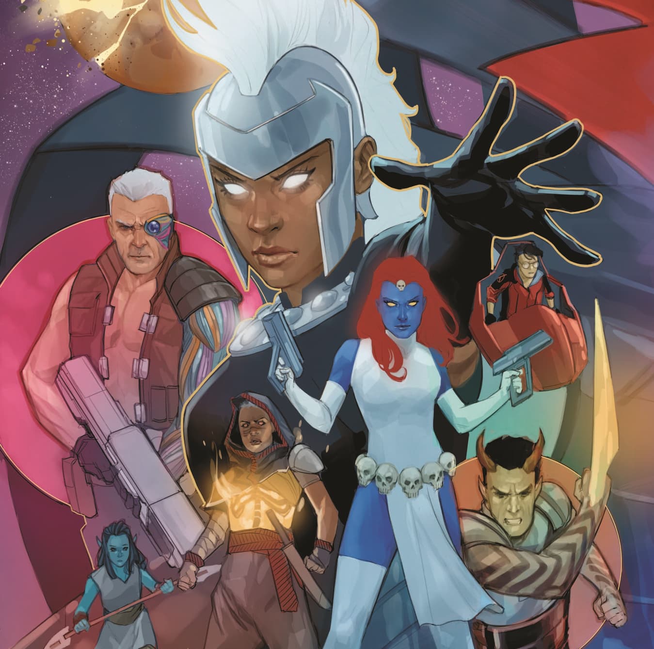 STORM AND THE BROTHERHOOD OF MUTANTS (2023) #1 variant cover by Phil Noto