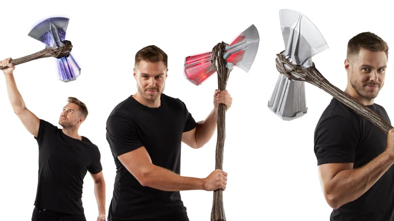 Hasbro Unveils New Life-Size Stormbreaker Battle Ax | Marvel