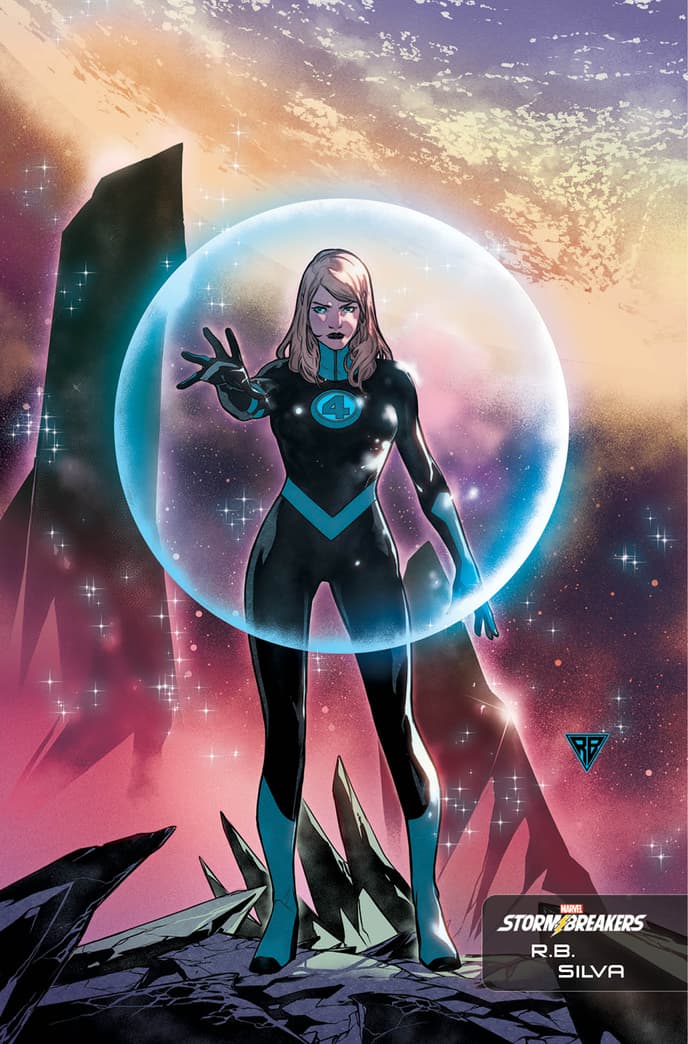 FANTASTIC FOUR #26 STORMBREAKERS VARIANT COVER by R.B. SILVA
