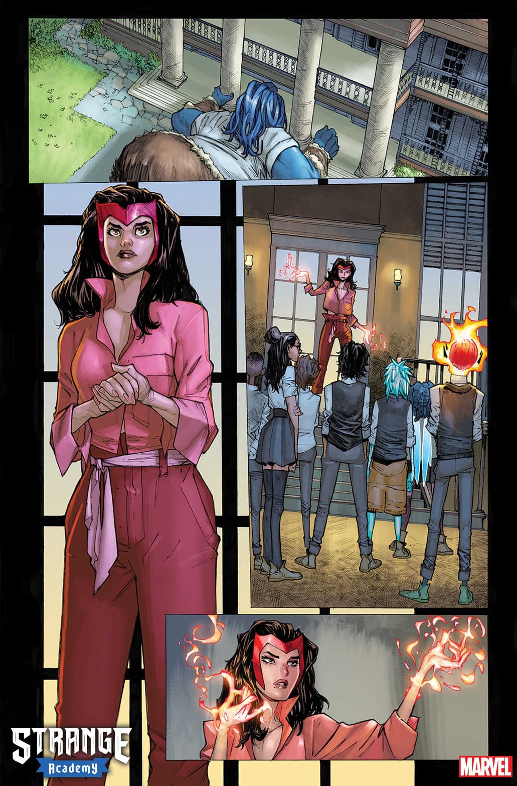 STRANGE ACADEMY: FINALS #1 art by HUMBERTO RAMOS