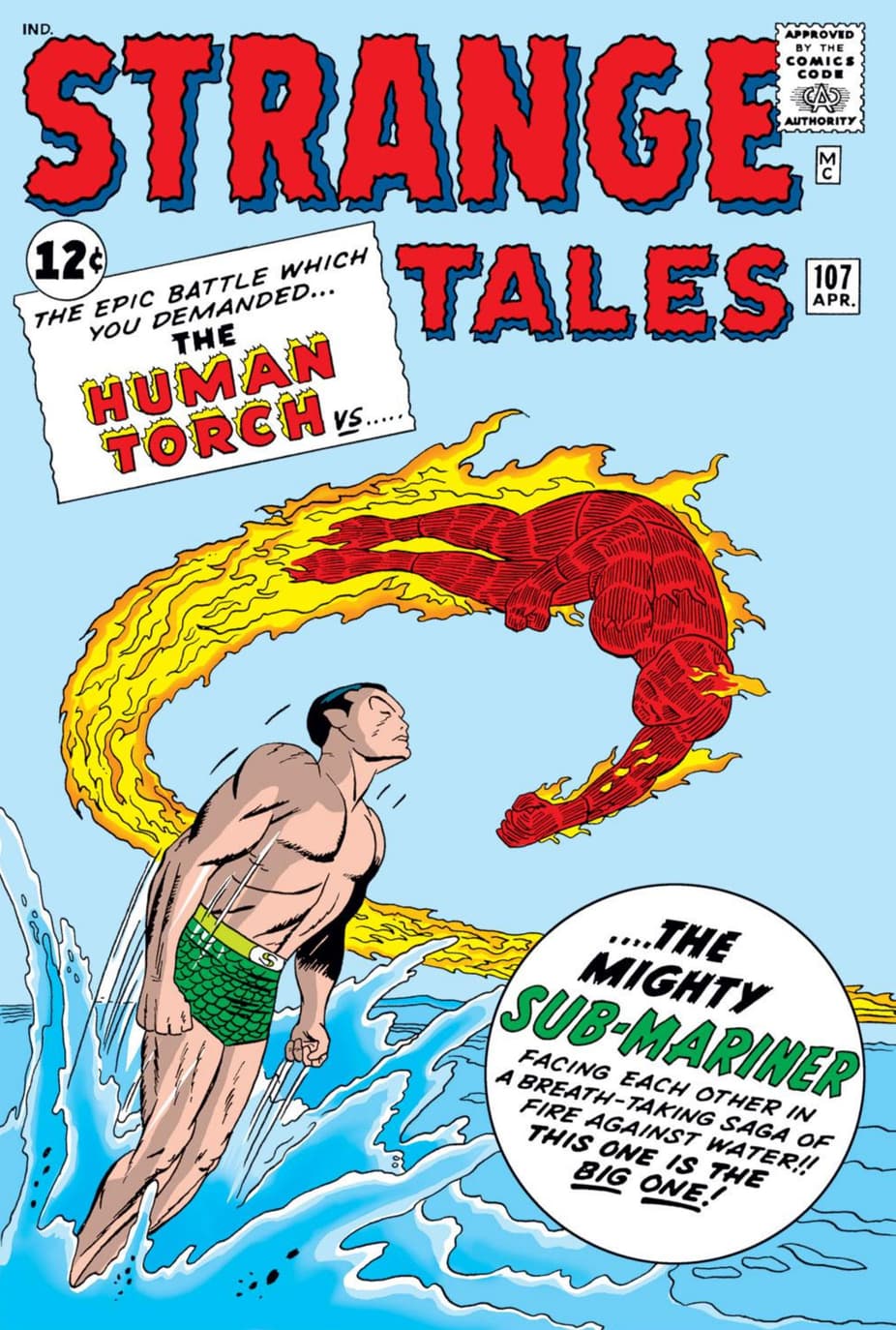 Strange Tales (1951) #107