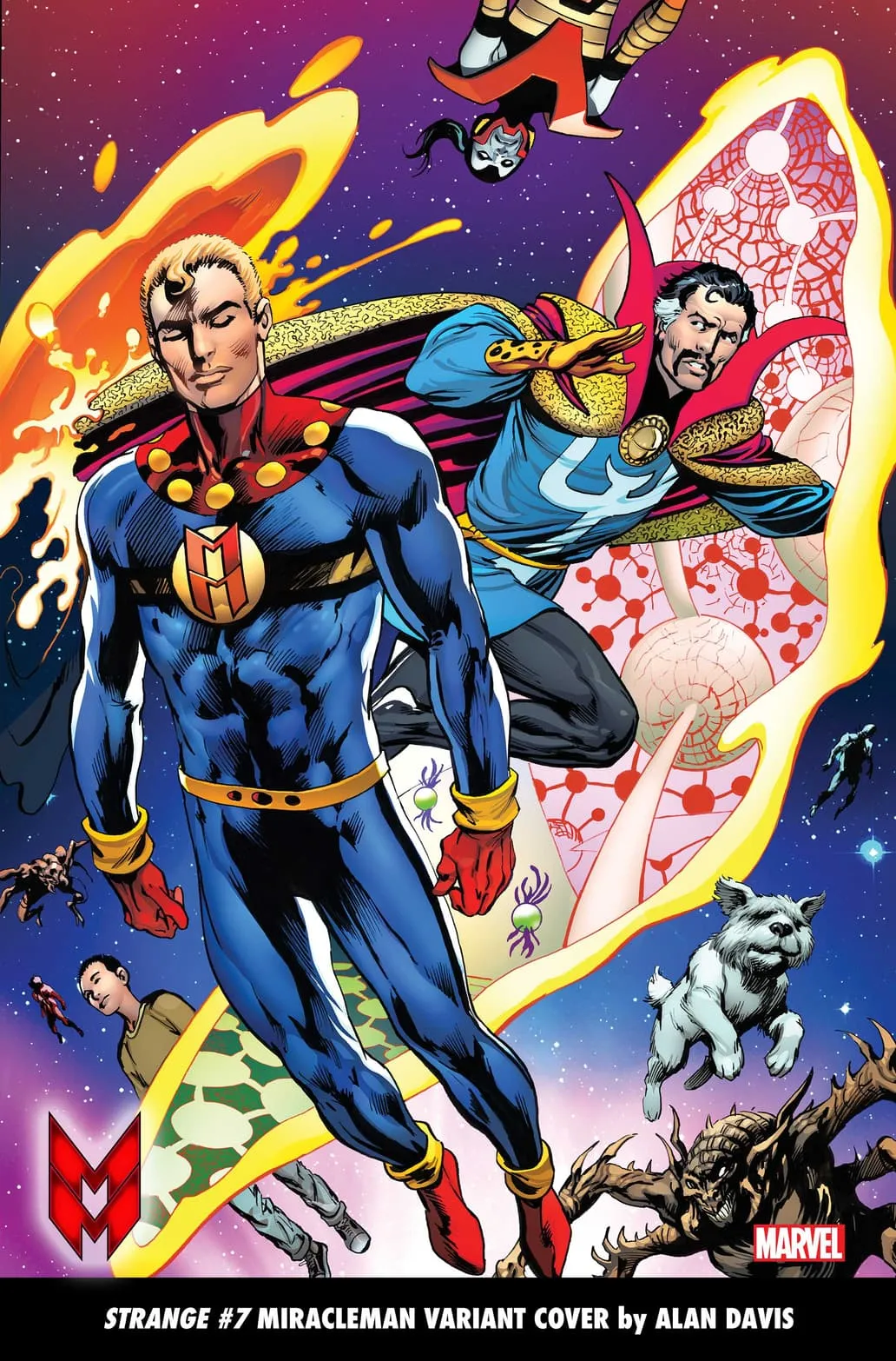 Miracleman Uses His Incredible Powers Alongside Marvel Heroes in
