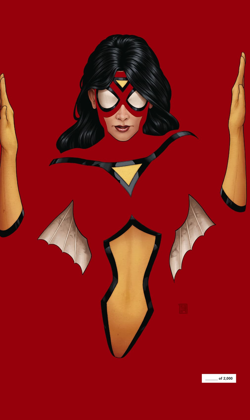 STRIKEFORCE #1 FLUORESCENT SPIDER-WOMAN VARIANT BY JOHN TYLER CHRISTOPHER