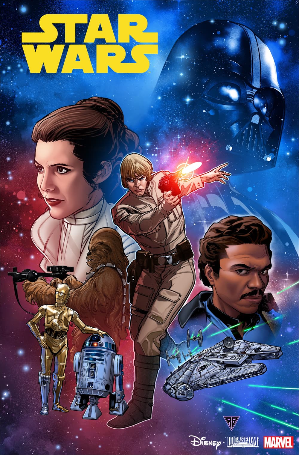 STAR WARS #1 cover by R.B. Silva