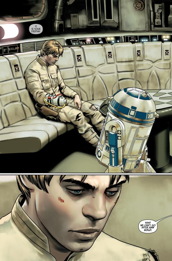 STAR WARS #1 art by Jesus Saiz