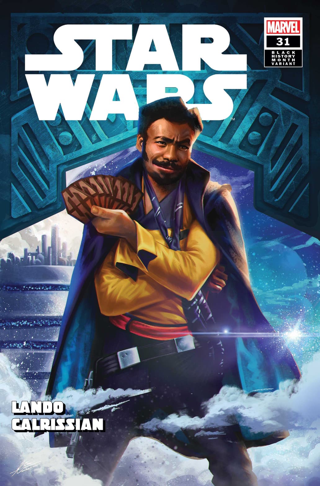 STAR WARS #31 Black History Month Variant Cover by Mateus Manhanini