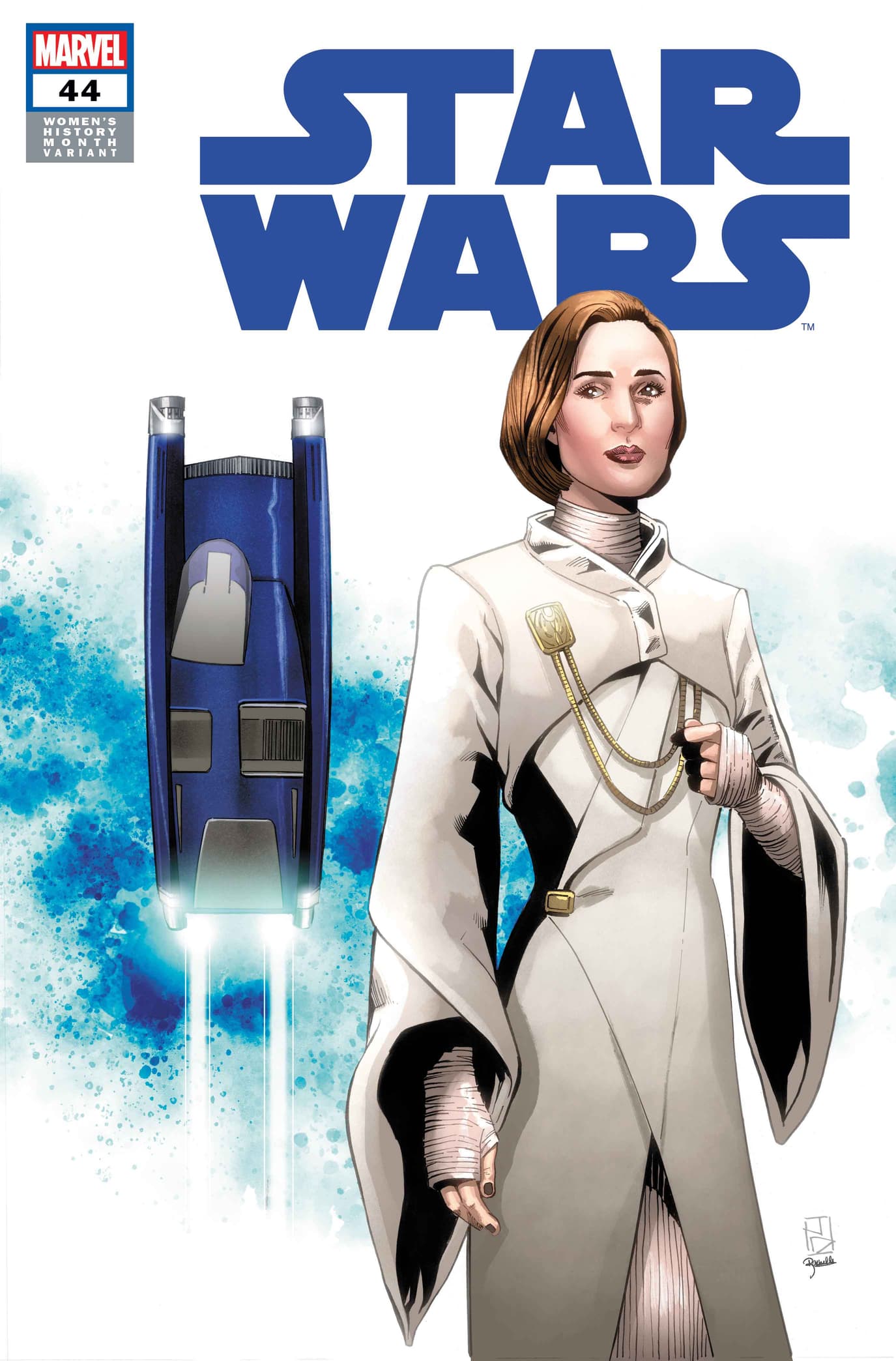 STAR WARS #44 Women's History Month Variant Cover by Jan Duursema