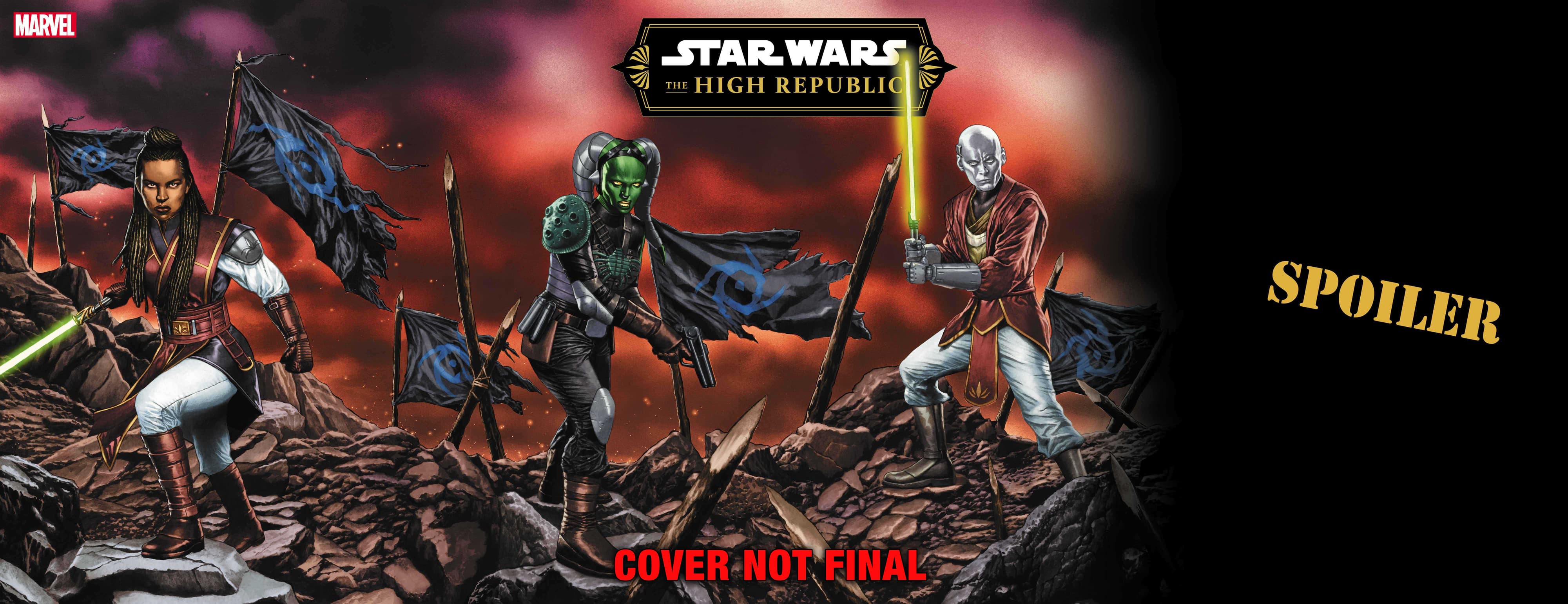 STAR WARS: THE HIGH REPUBLIC [PHASE III] connecting variant covers by Mico Suayan