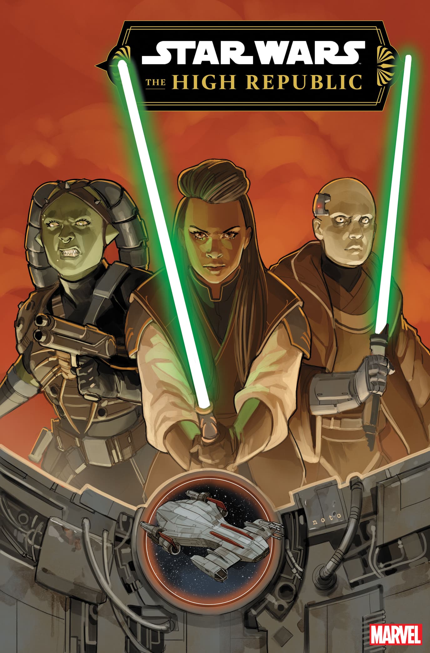 STAR WARS: THE HIGH REPUBLIC #1 [PHASE III] cover by Phil Noto