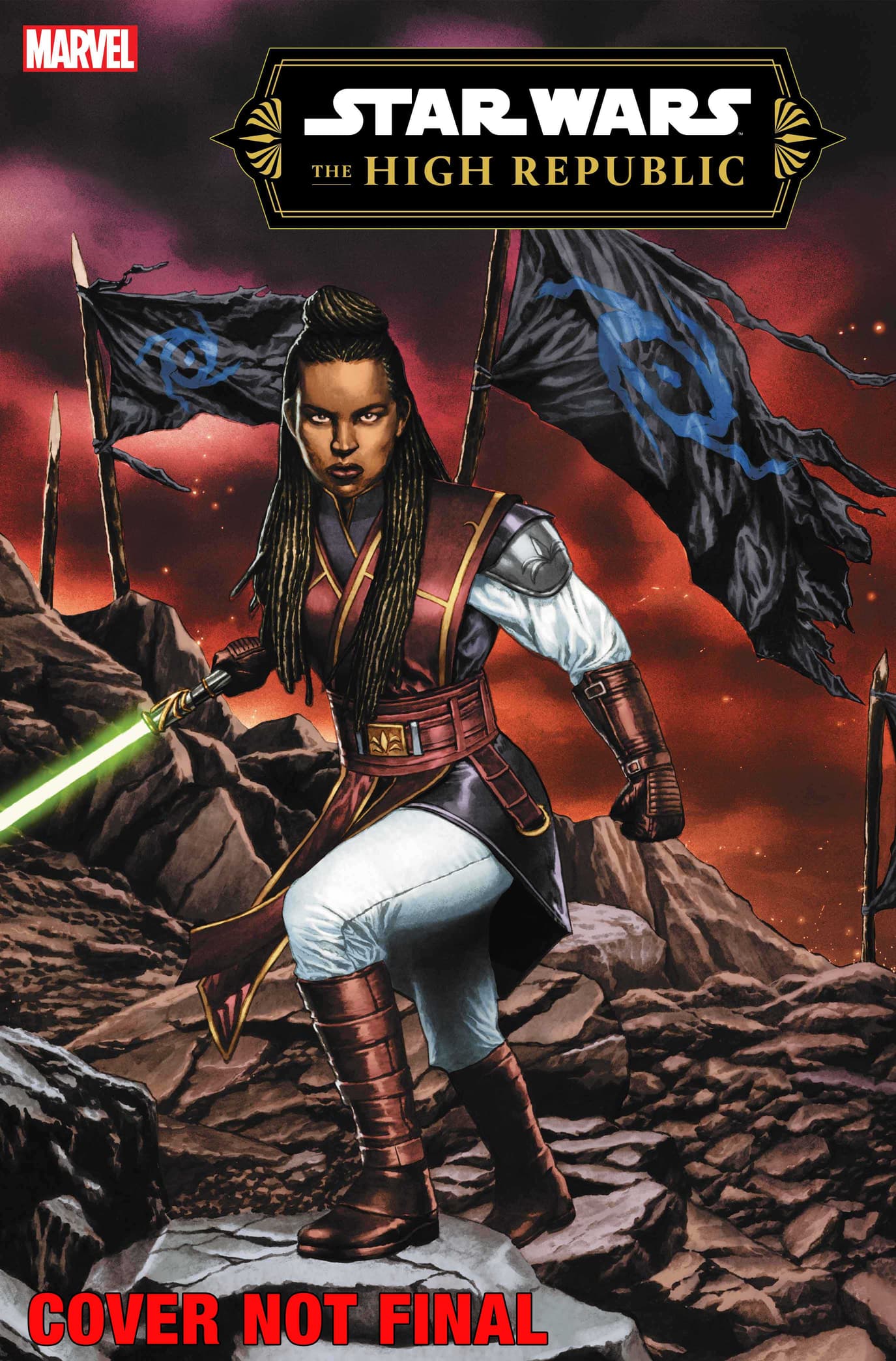 STAR WARS: THE HIGH REPUBLIC #1 [PHASE III] connecting variant cover by Mico Suayan
