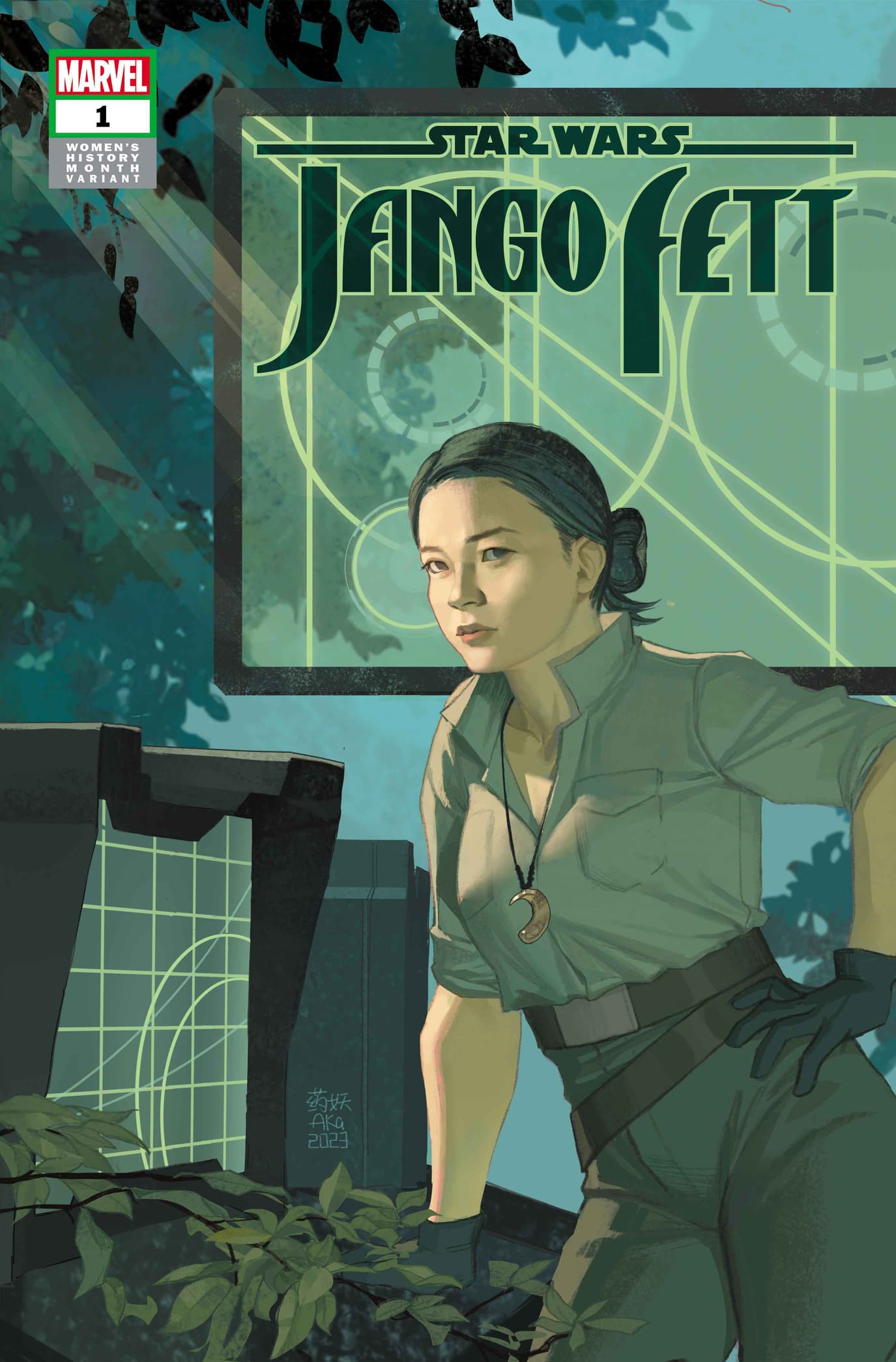 STAR WARS: JANGO FETT #1 Women's History Month Variant Cover by Aka