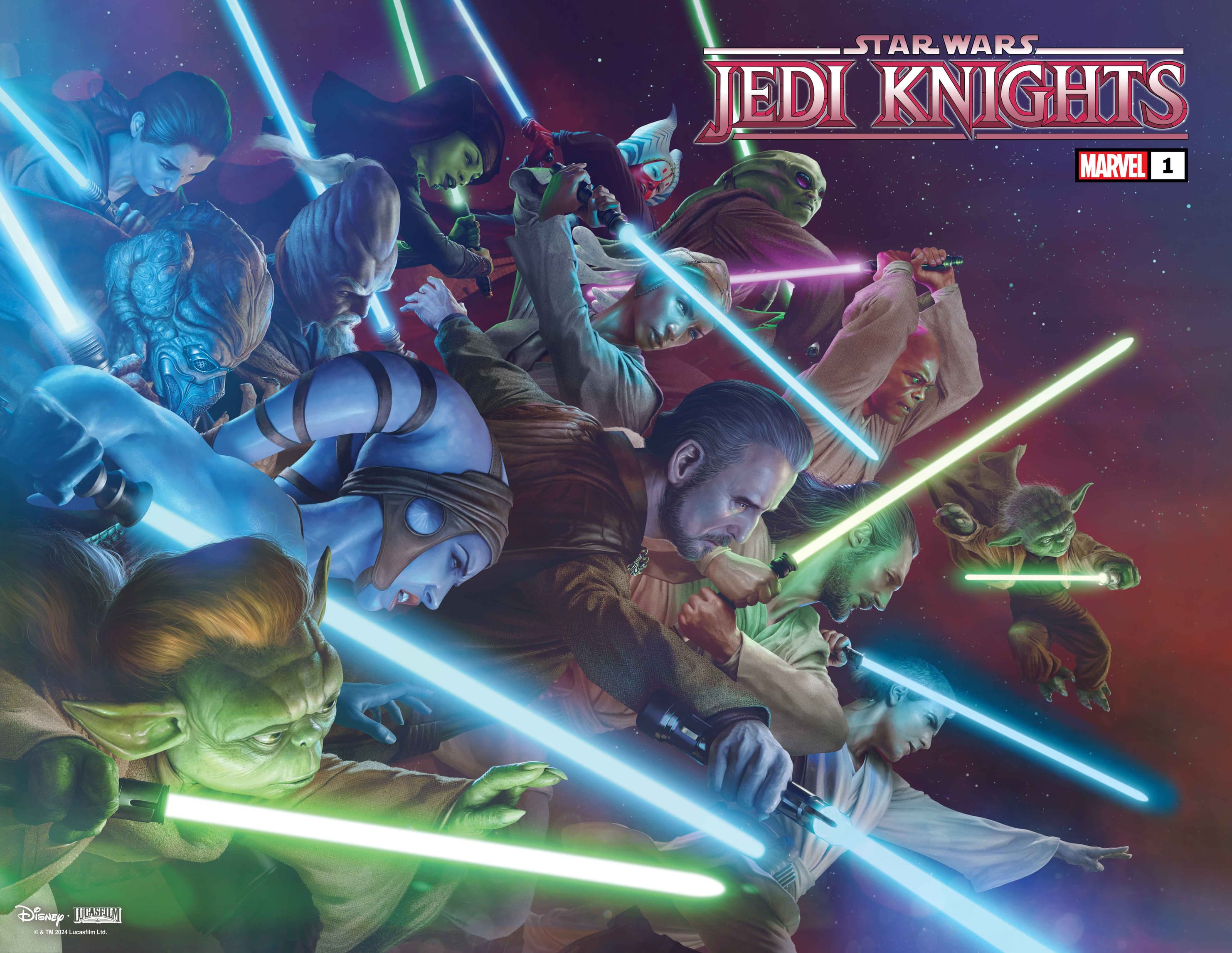 STAR WARS: JEDI KNIGHTS Cover by RAHZZAH