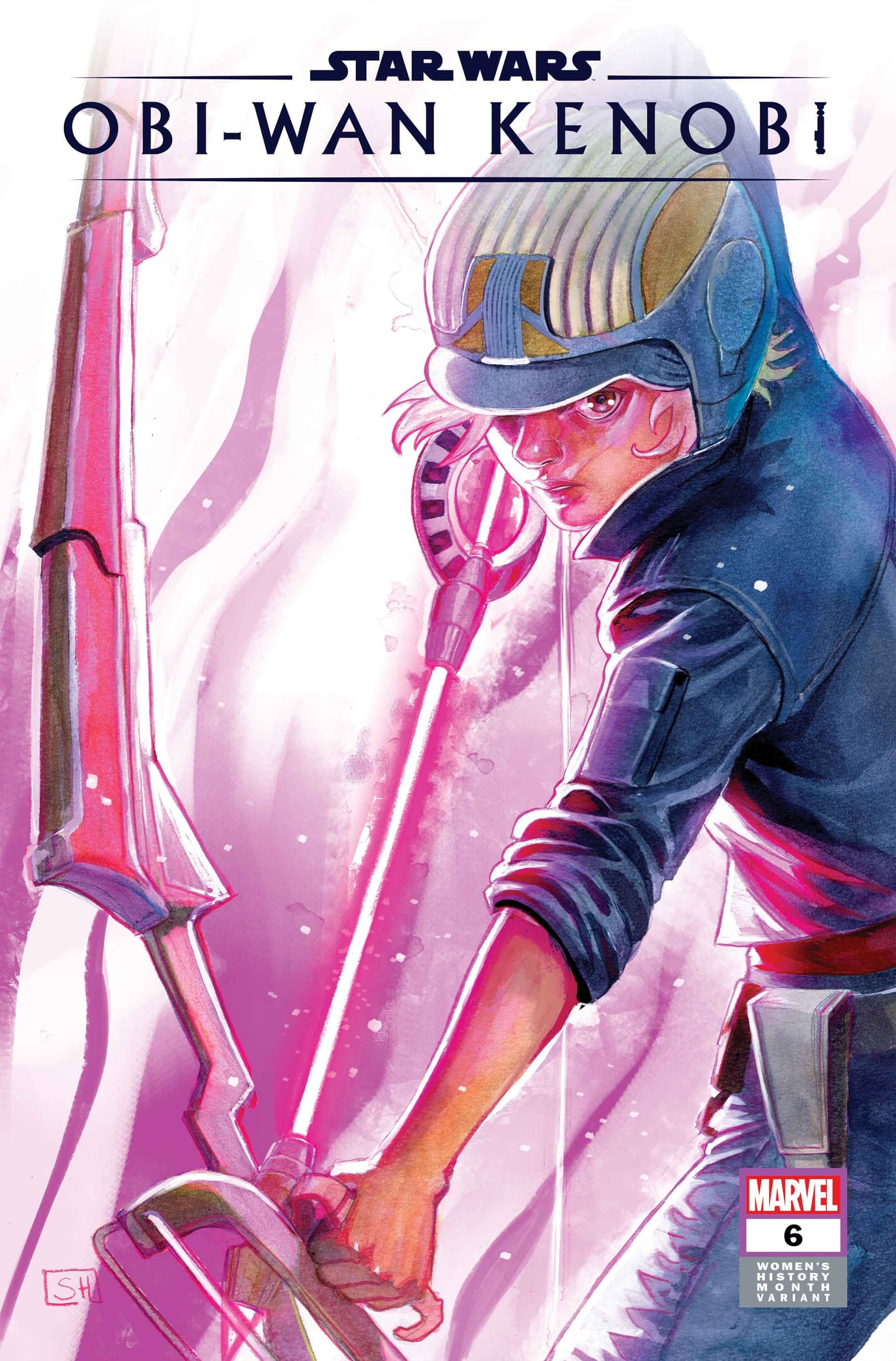 STAR WARS: OBI-WAN KENOBI #6 Women's History Month Variant Cover by Stephanie Hans