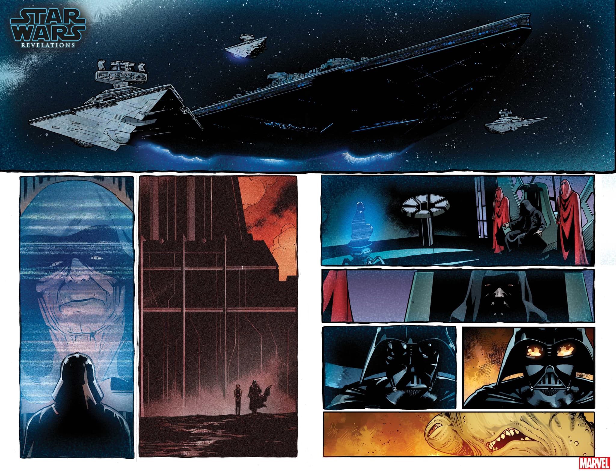 STAR WARS: REVELATIONS #1 interior artwork by Pere Pérez