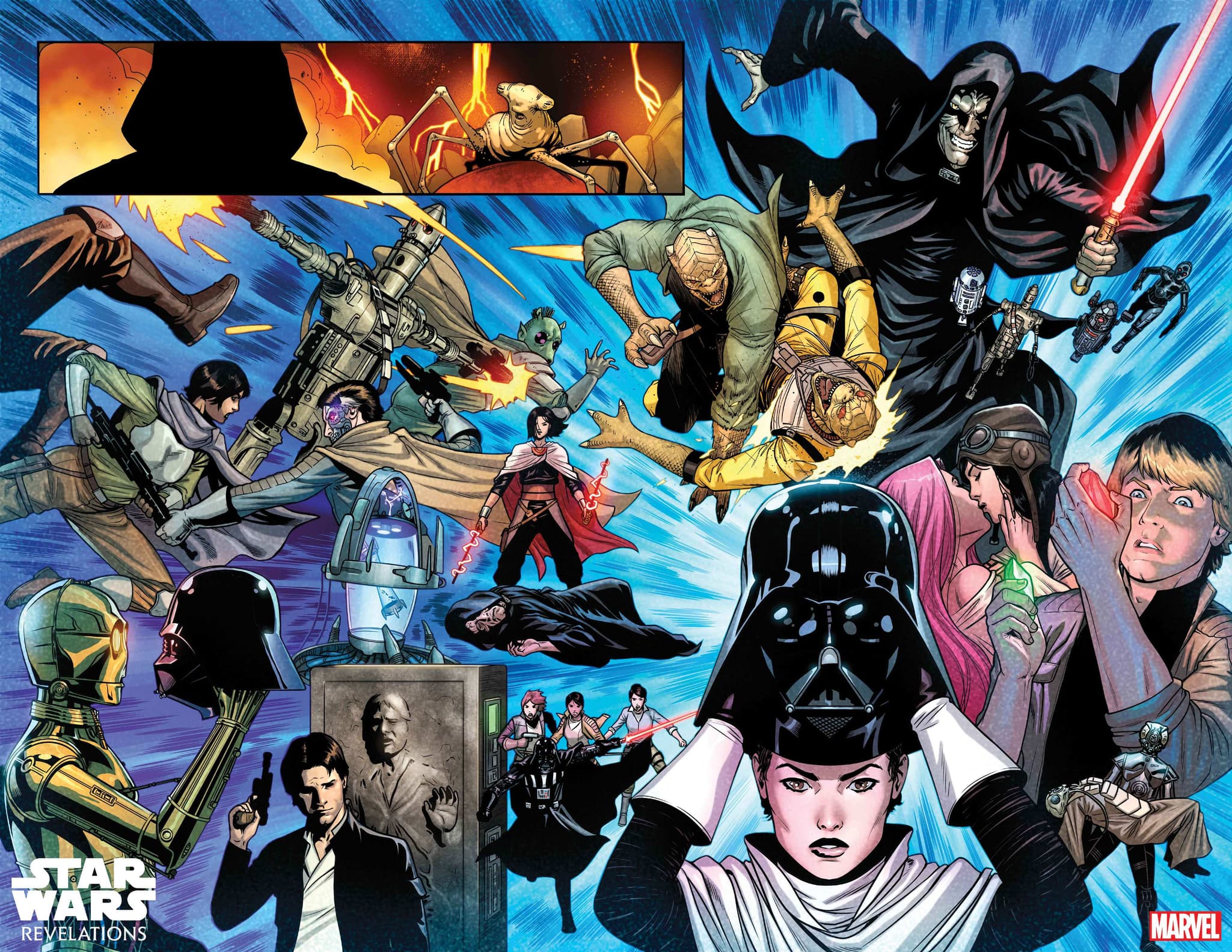 STAR WARS: REVELATIONS #1 interior artwork by Pere Pérez