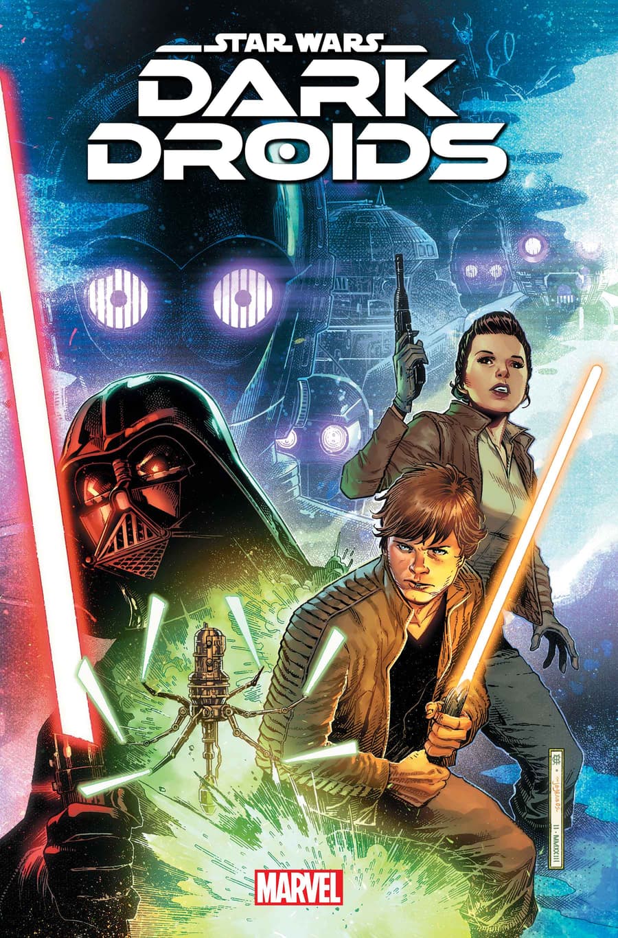 STAR WARS: DARK DROIDS #1 variant cover by Jim Cheung