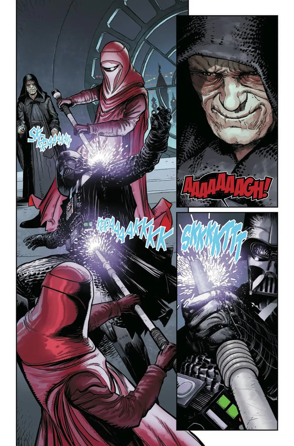 The Emperor Strikes in 'Star Wars: Darth Vader' #6