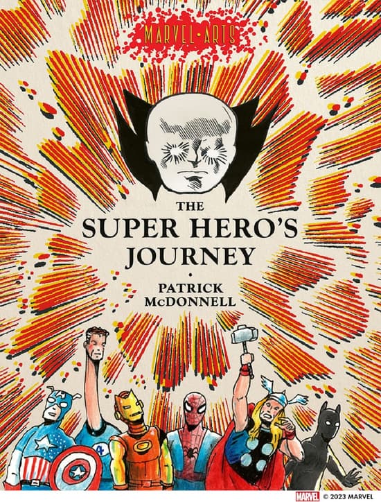 Cover to The Super Hero’s Journey by Patrick McDonnell.