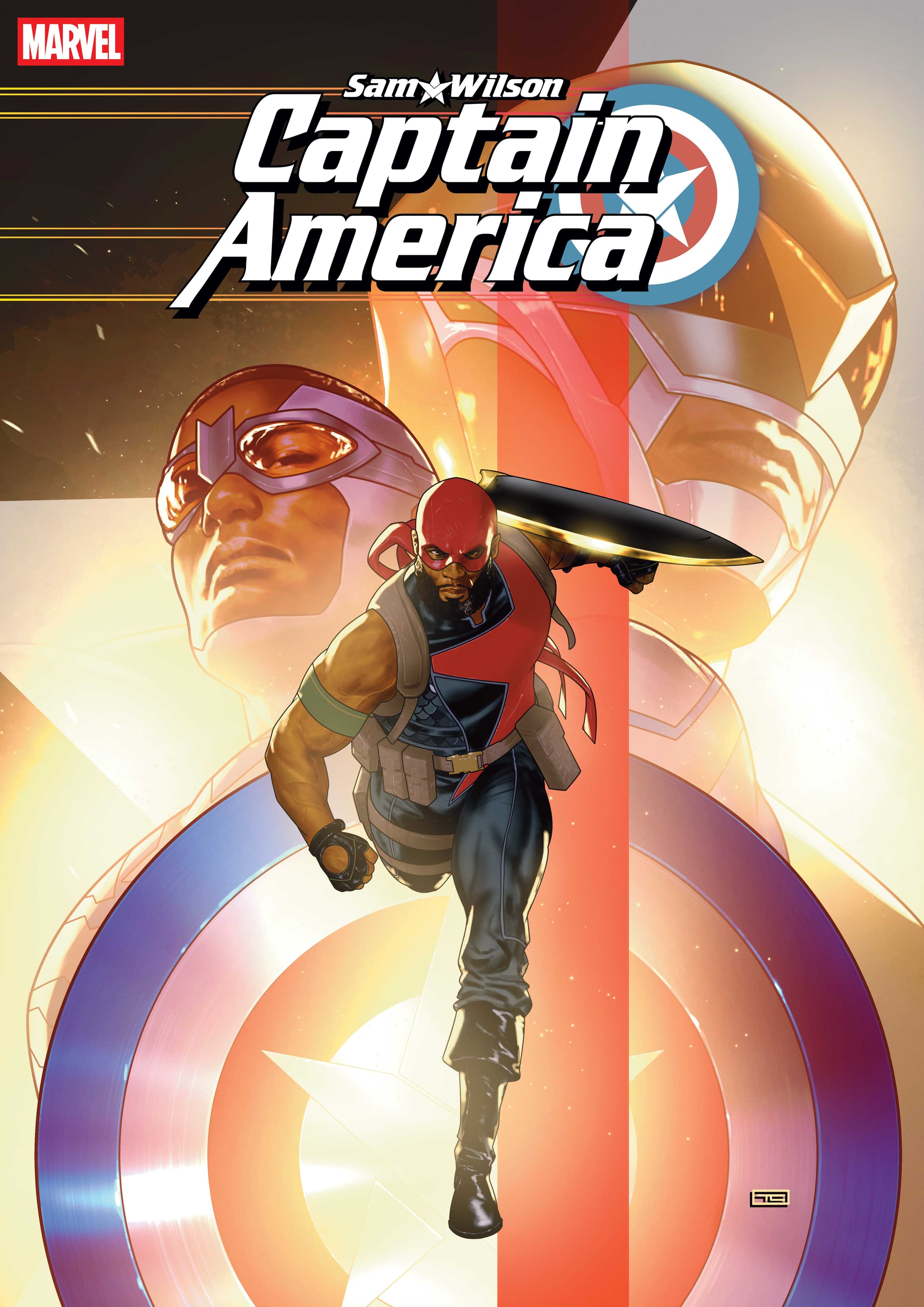 SAM WILSON, CAPTAIN AMERICA #3 Cover by TAURIN CLARKE