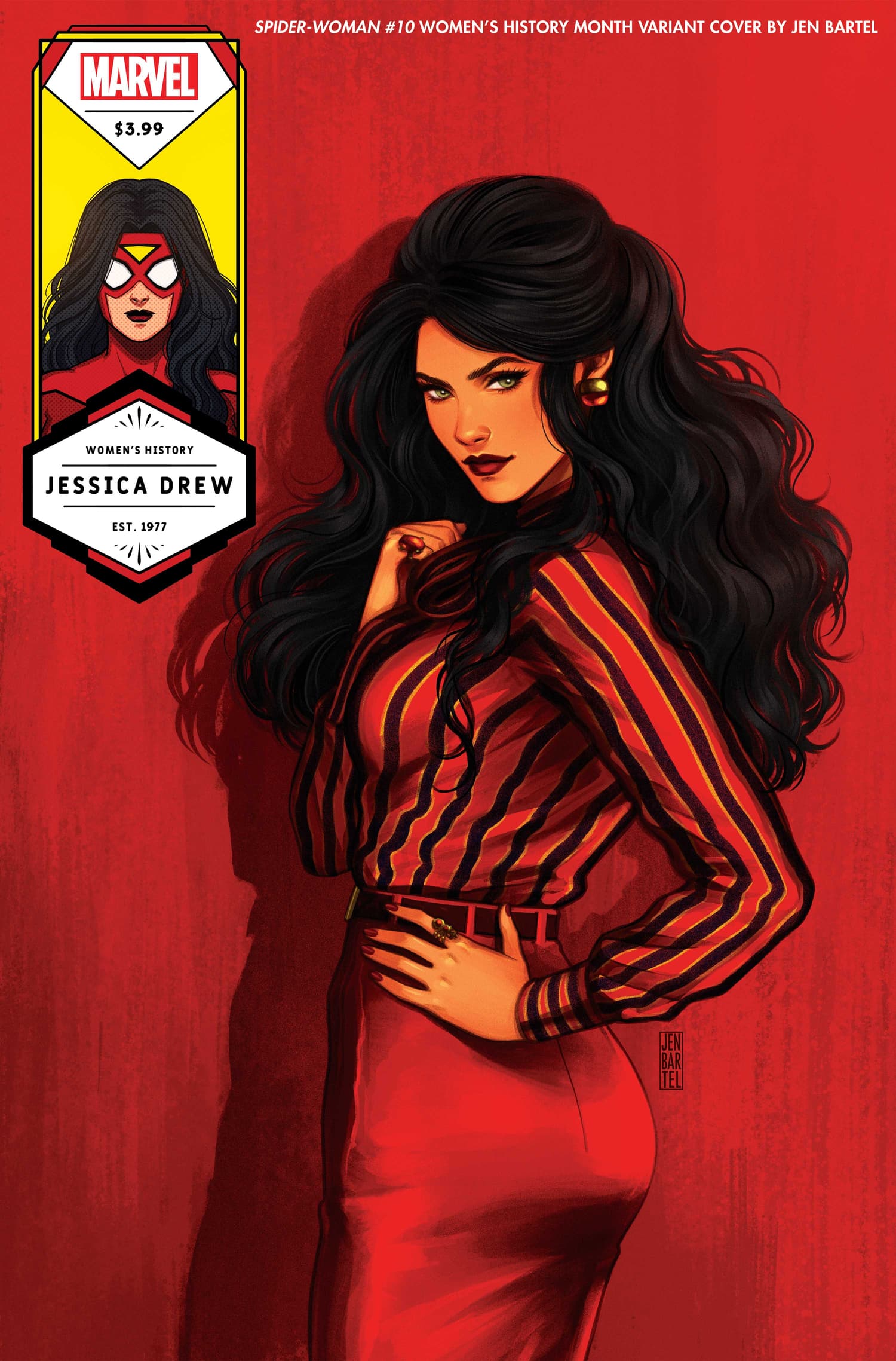 Spider-Woman Women's History Month Variant Cover