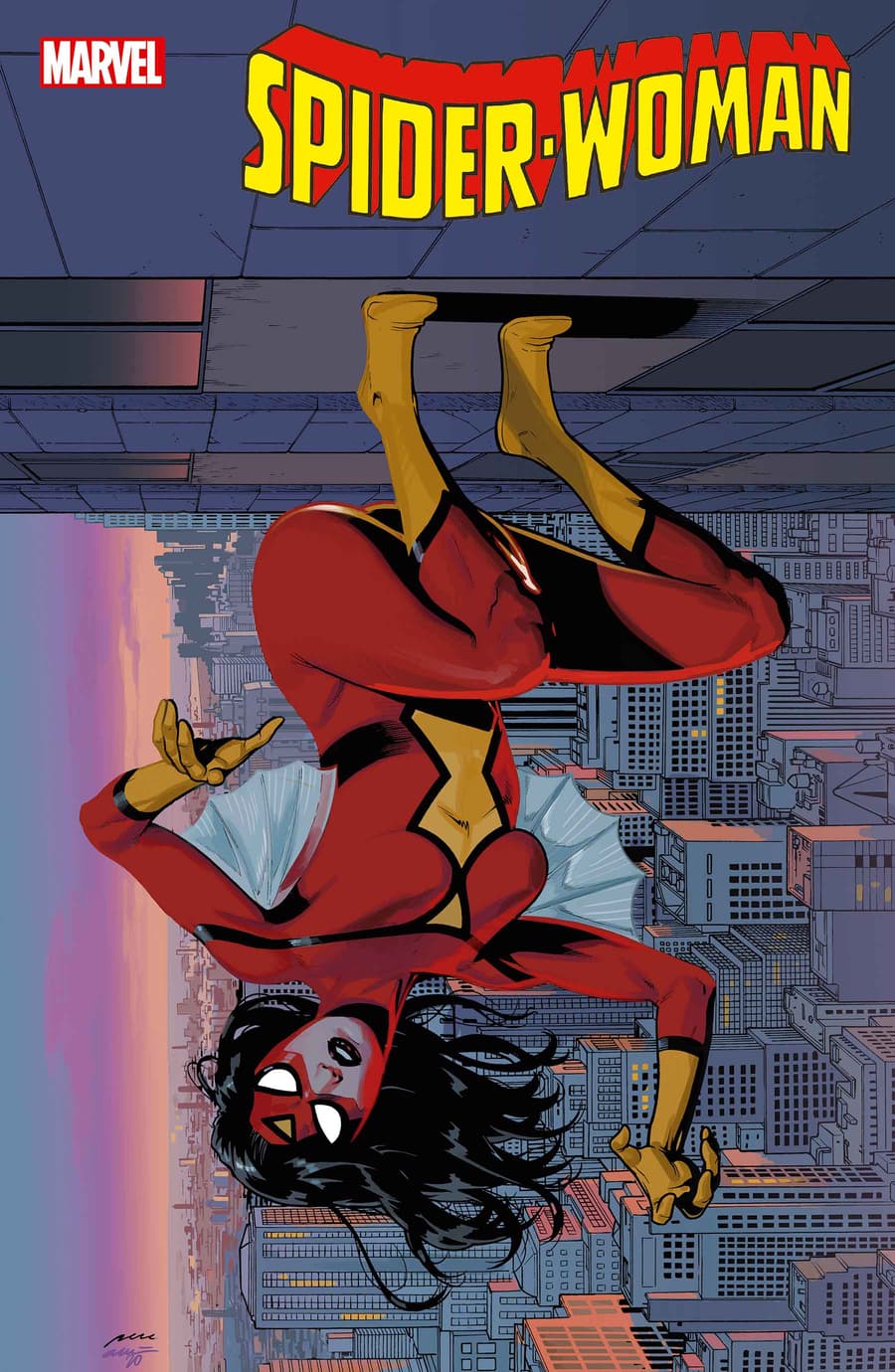 SPIDER-WOMAN #11 variant cover by Pere Pèrez