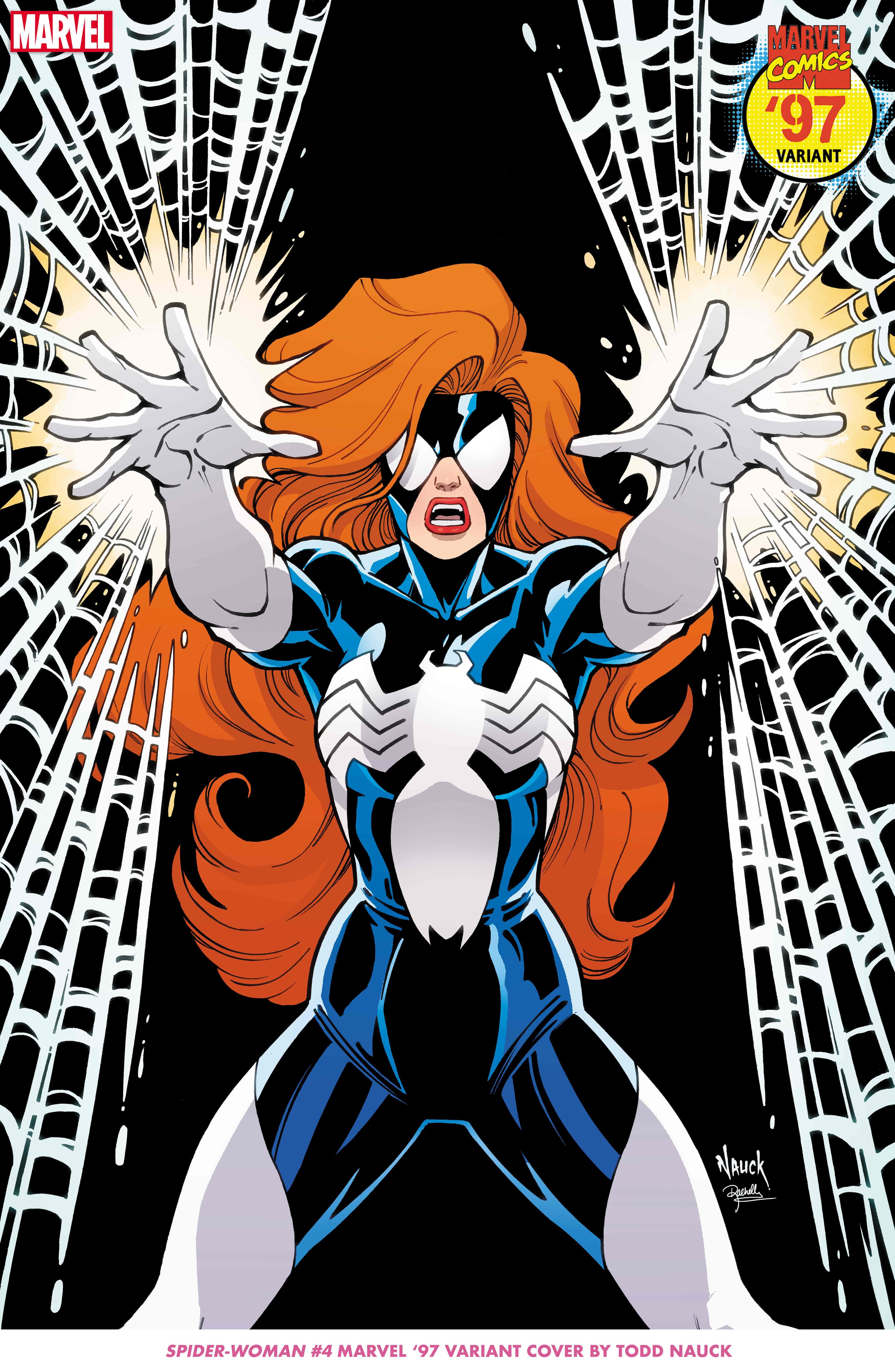 SPIDER-WOMAN #4 Marvel ‘97 Variant Cover by Todd Nauck