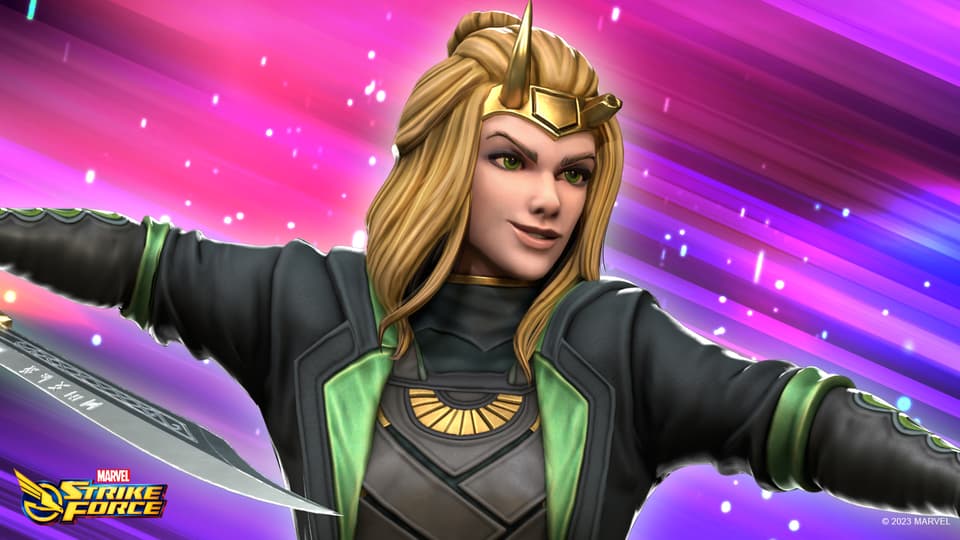 MARVEL Strike Force Enlists Sylvie for TVA Agent Event Page