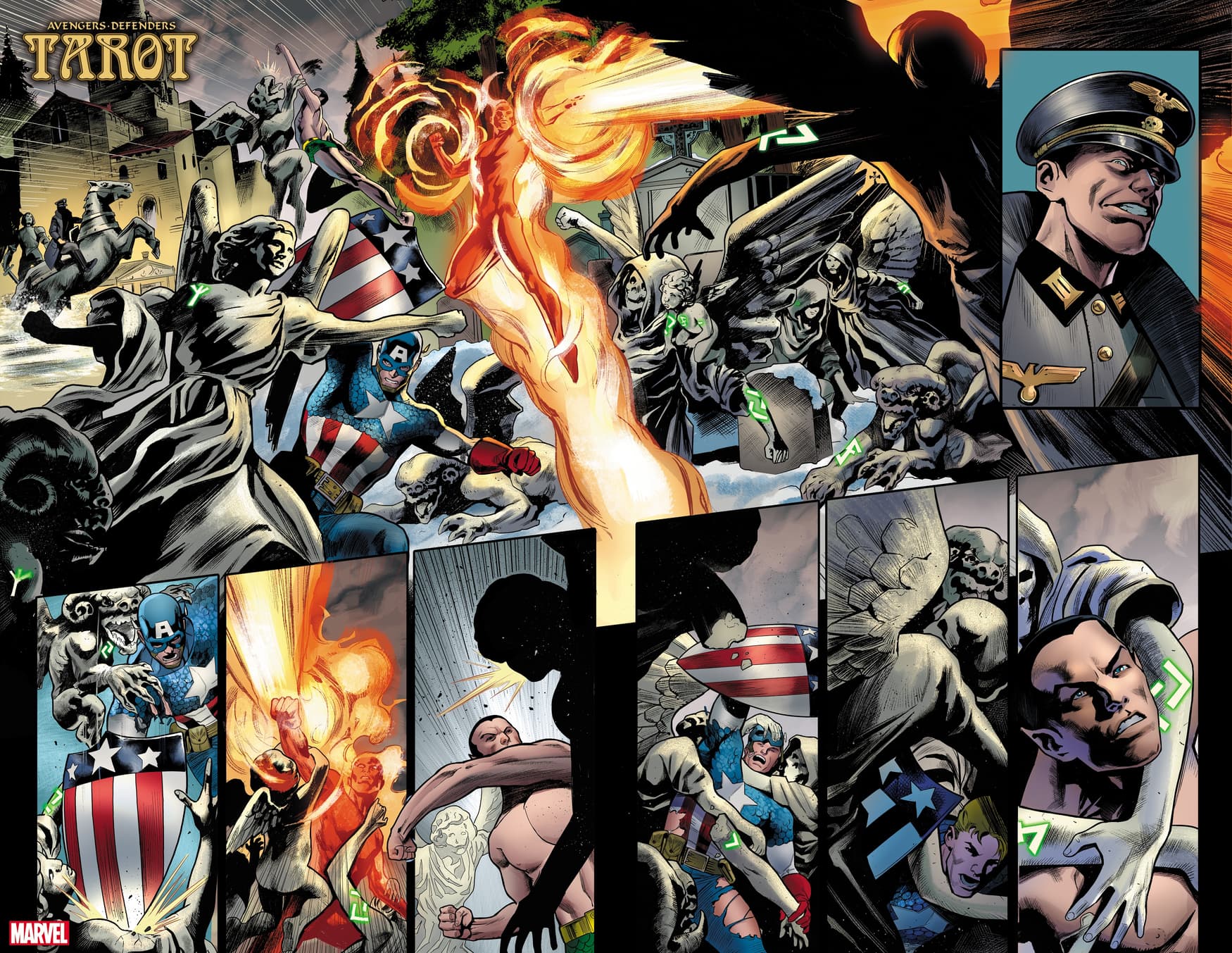 TAROT #1 art by Paul Renaud with colors by Paul Mounts