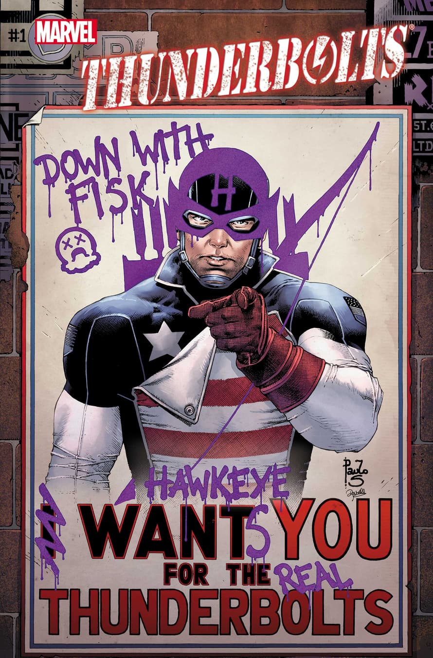 Thunderbolts #1 Variant Cover by PAULO SIQUEIRA
