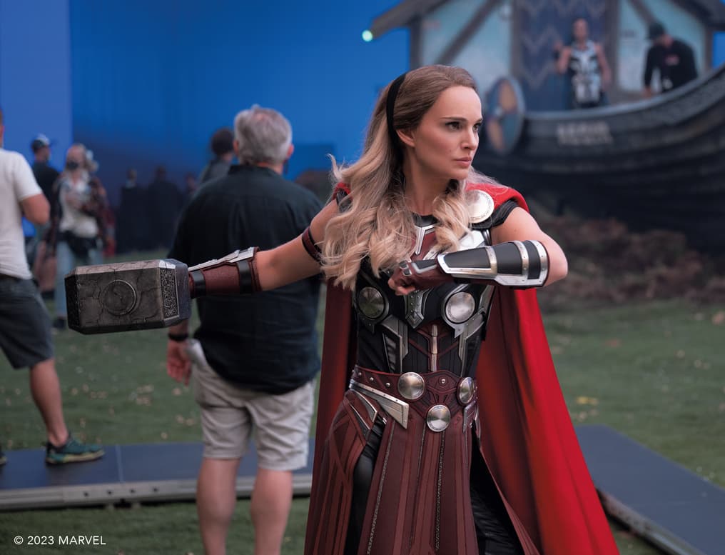 Natalie Portman Becomes Thor In New 'Love and Thunder' Photo