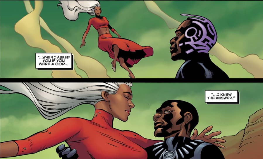 T'Challa and Storm