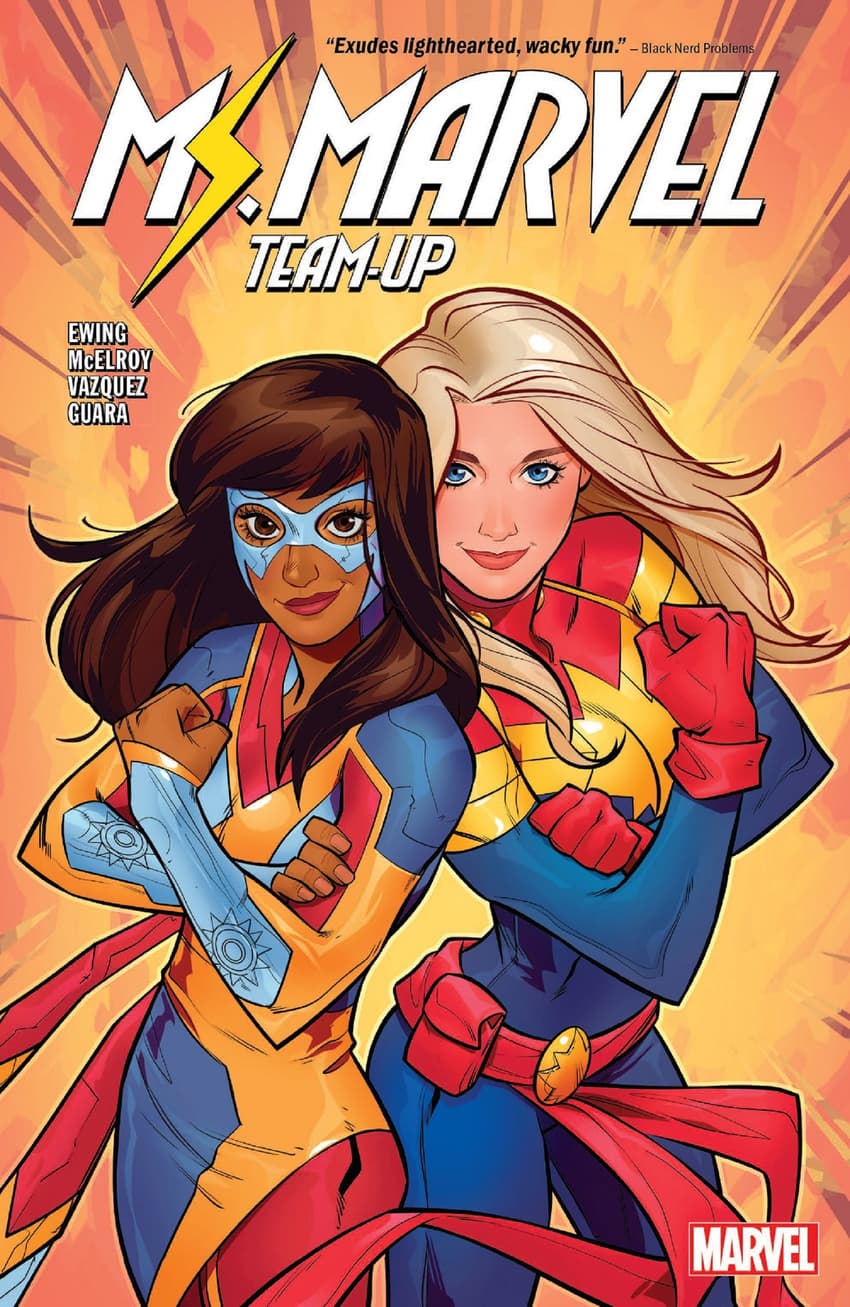 Cover to MS. MARVEL TEAM-UP.