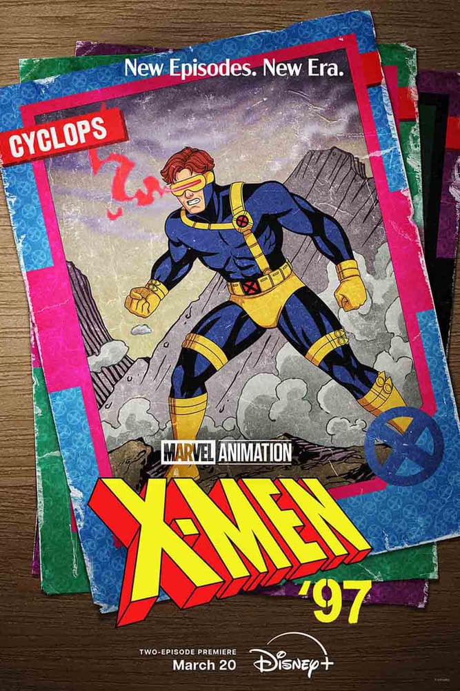 Cyclops character poster for Marvel Animation's X-Men '97