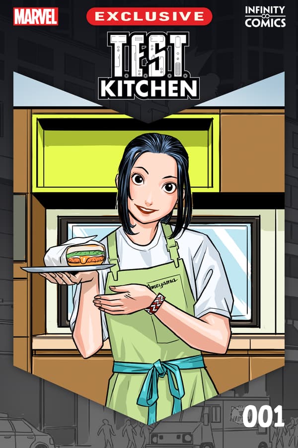 TEST KITCHEN #1 cover by E.J. Su