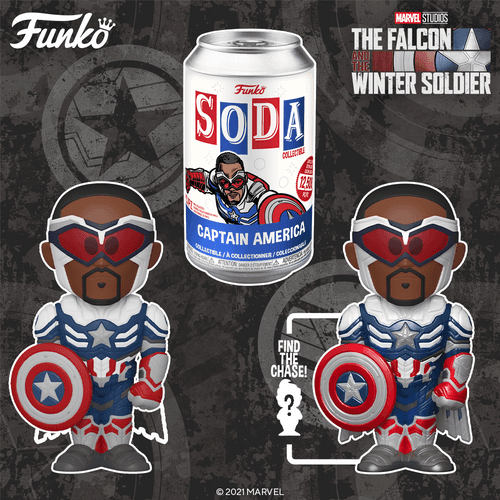 Captain America Soda Pop / Funko - coming soon!