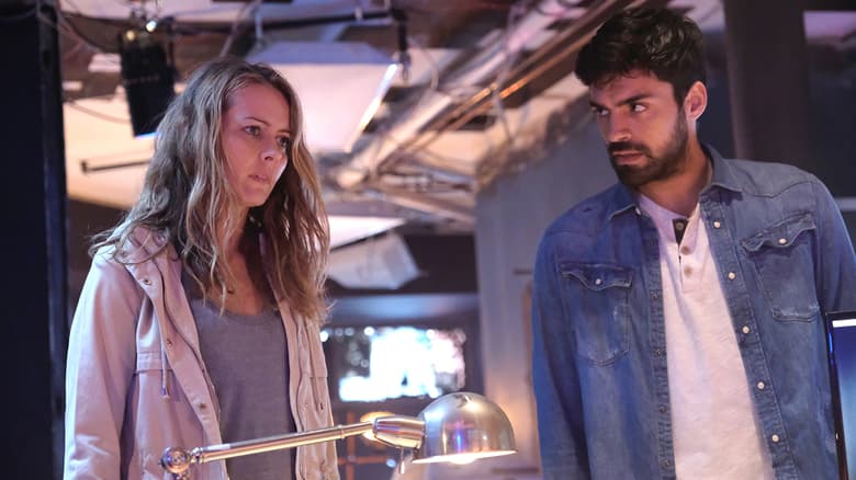 Amy Acker and Sean Teale in The Gifted