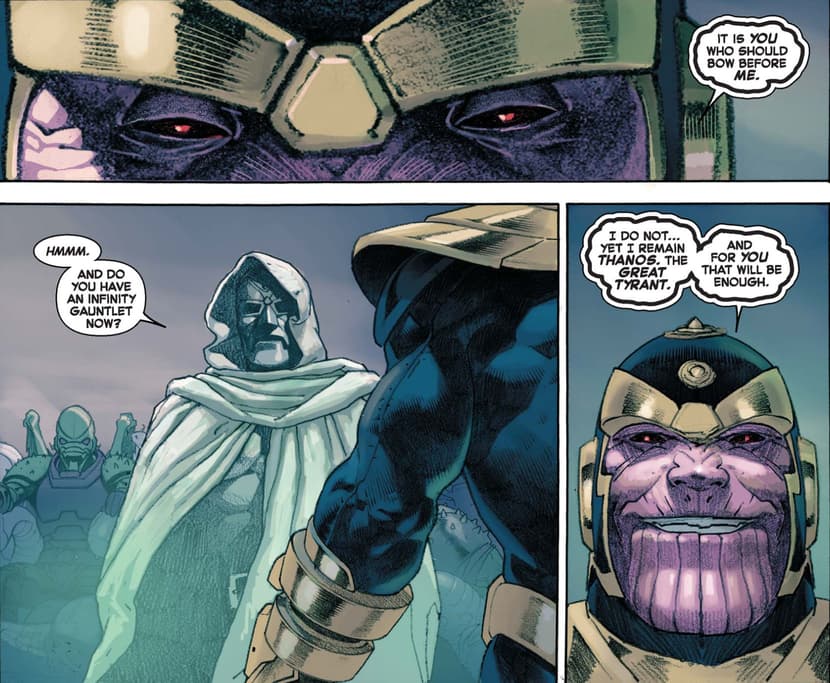 Doom kills Thanos