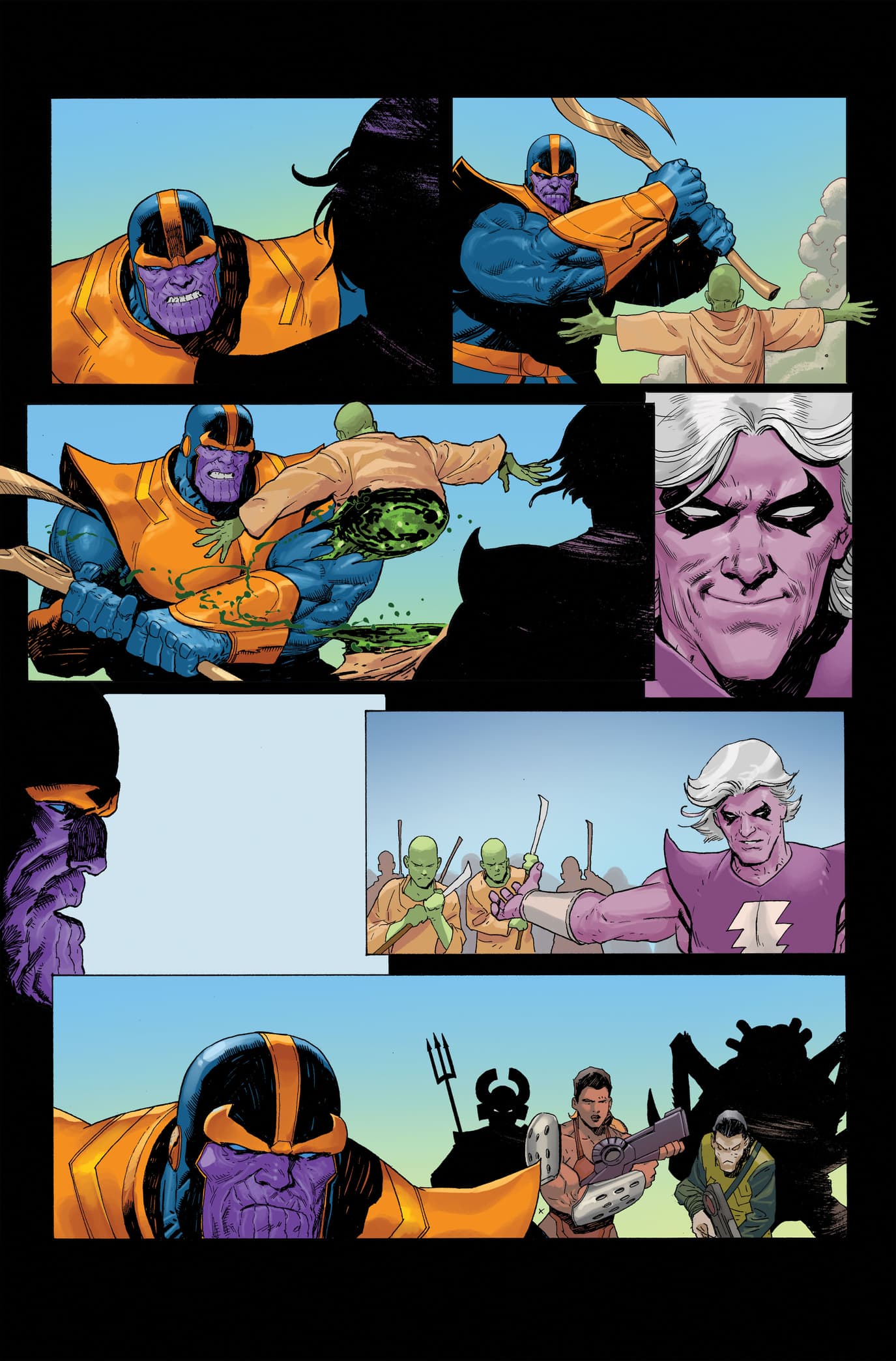 Page from Thanos #1
