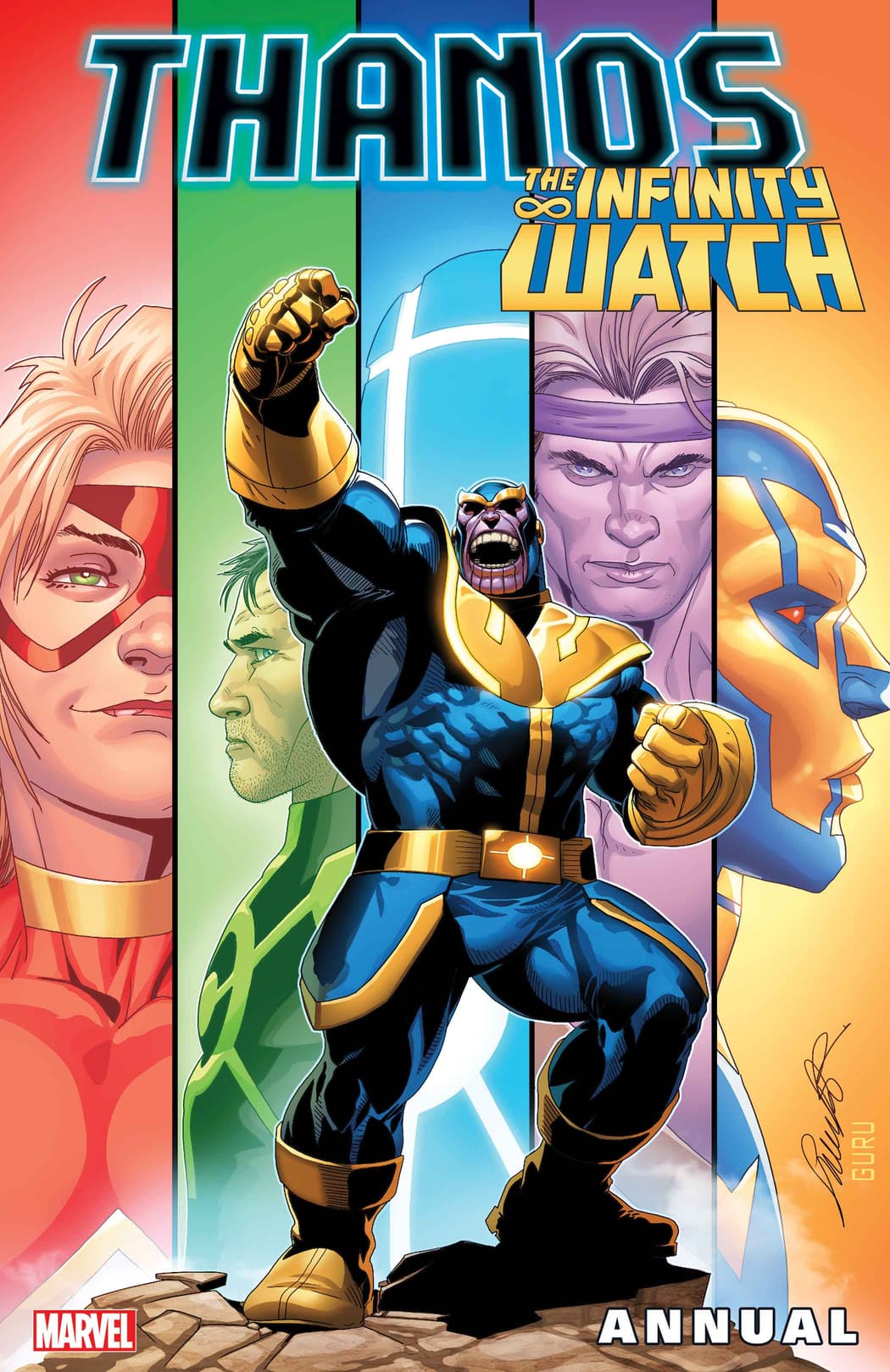 Thanos Hunts the Infinity Stone-Bearers in New 'Infinity Watch ...