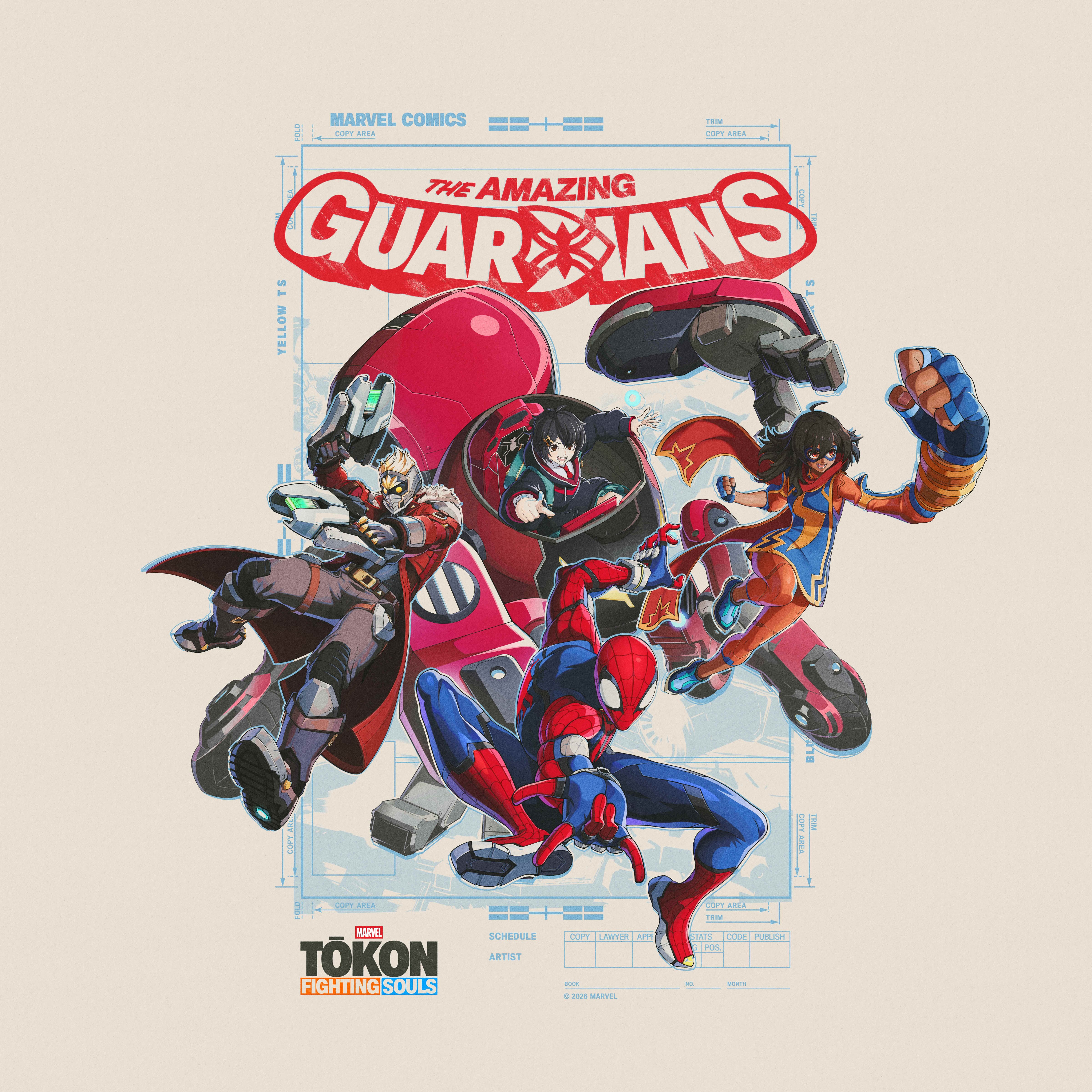AMAZING GUARDIANS TEAM POSTER