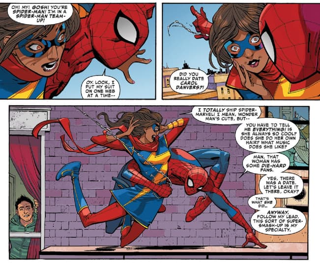 Fanboy and Fangirl Moments in Marvel Comics