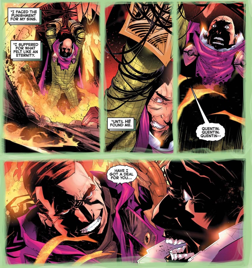 Mysterio deals with Mephisto.