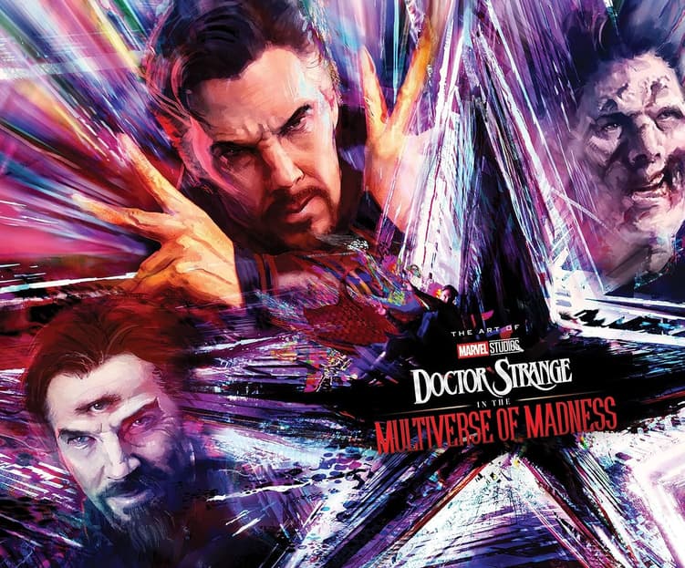 Cover to The Art of Marvel Studios’ Doctor Strange in the Multiverse of Madness.