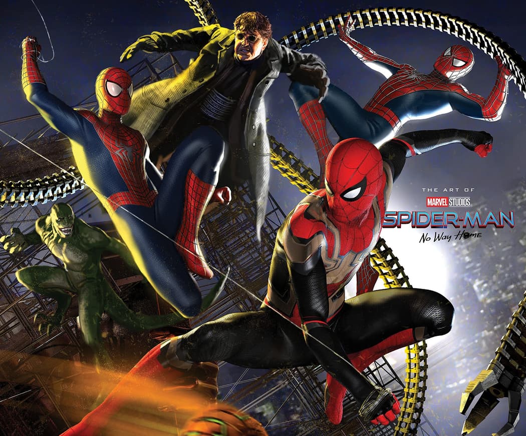 Cover to Spider-Man: No Way Home – The Art of the Movie.