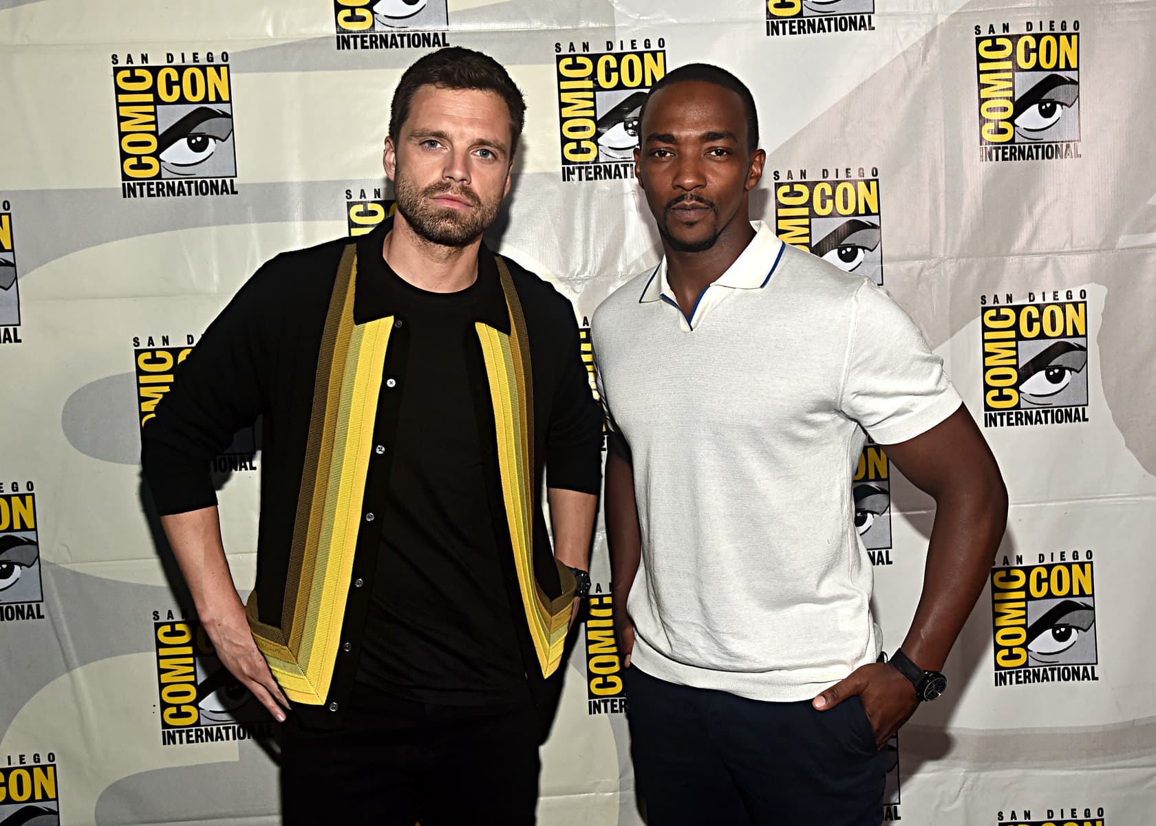 Sebastian Stan and Anthony Mackie